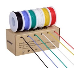 Flexible 18 AWG Silicone Wire Kit – Multi-Color Tinned Copper for Automotive Use