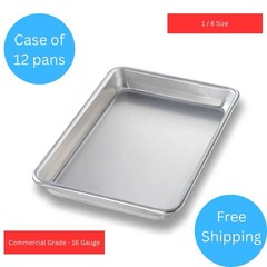 Cases of 12 Commercial Grade Heavy Duty Sheet Pans (Bun Pans) – BRAND NEW!