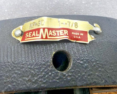 🤠 NEW SEALMASTER 1-7/8″ STANDARD DUTY PILLOW BLOCK BALL BEARING 2-BOLT NP-30
