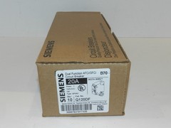 10 PCS SIEMENS Q120DF 20A DUAL FUNCTION AFCI/GFCI NEW IN BOX NIB USA OEM