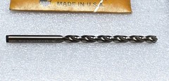 12 Pcs. Precision Twist 3/16″ P10CO Cobalt Steel Jobber Drill Bit, Bronze Finish