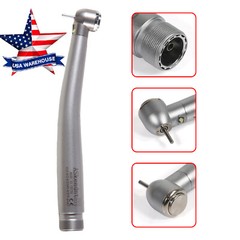 10* Dental LED Fiber Optic E-generator High Speed Handpiece Push Button 2 Hole