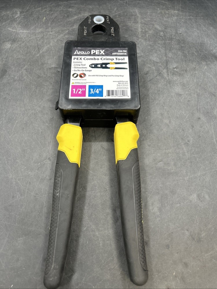 Apollo Pex 1/2 in. and 3/4 in. PEX-B Crimp Tool 69PTKH0014C -Missing Accessories