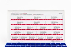 DENTAL TRANSPARENT STRIP OFF CROWNS ANTERIOR 60PC ADULT KIT DENTAL EMPORIUM