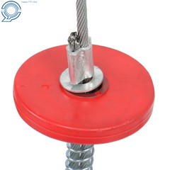 1600W 110V Mini Electric Hoist 2200lbs 14ft Wired Remote Control Crane Winch