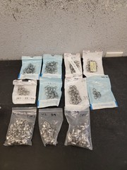 Molar Bands. Dental, Stainless, Various Sizes- 300+ Count (Z9)