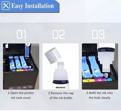 Printer All-in-One DTF Ink & Powder T-Shirt Printer Epson | Starter Kit NEW