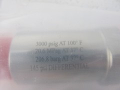 Swagelok Inline Gas Filter SS-SCF3-VR8-P-225 Male 1/2″ VCR, 316L VAR UHP 3″ Long