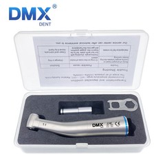 DMXDENT C8F Dental 1:1 Fiber Optic LED Contra Angle Handpiece Low Speed Fit NSK