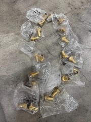 Lot of 20 Dixon 5911012C 5/8 Barb Hose Fittings, Garden, GHT 3/4in, 150 PSI