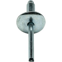 Large Flange Pop Rivets 1/4″ x 1/4″All Steel (8-4) Dome Head Qty 250