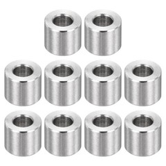 12Pcs M3 Stainless Steel Spacers Metal Spacer 3mm ID x 6mm OD x 5mm L