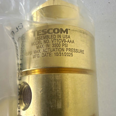 TESCOM VT1CV9-AAA Air Pilot Valve 3-Way Single Pilot Spring Return 1/4in