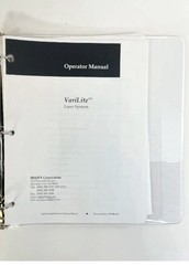 Iridex Operator Manual VariLite Laser System