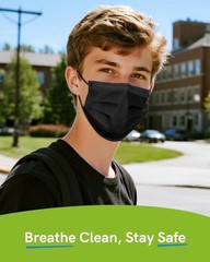 Disposable Face Masks, 3-Ply ASTM Level 3 Medical Grade, FSA/HSA Eligible, Br…