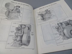 Vintage Wisconsin Air Cooled Heavy Duty Engines Instruction Book ADH AE AEH AEHS