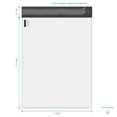 10×13 Poly Mailers Shipping Bags Strong Mailing Envelopes for Small Business
