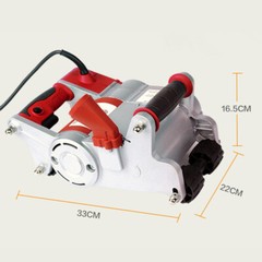 Electric Wall Chaser Slotting Machine Groove Cutting Concrete Cutter 1600W 110V