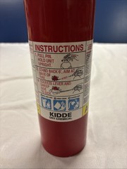 Kiddle Dry Chemical Fire Extinguisher ABC never Used 3.5 Pounds