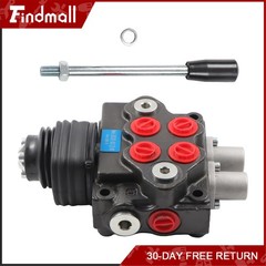 Findmall 2 SPOOL 10GPM 4000PSI LV22RFSTKAB Hydraulic Valve for Loader