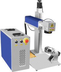 100W Auto Focus JPT M7 Mopa Fiber Laser Marking Machine Engraver Maker Ezcad2 US