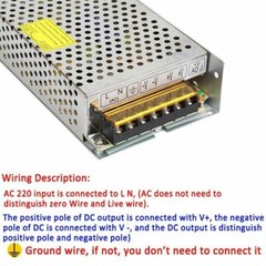 10W -1500W DC Regulated Switching Power Supply 3V 5V 12V 24V -48V Universal PSU