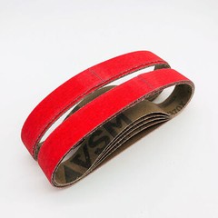 10x VSM 286117 Sanding Belt 1″ x 18-27/32″ 120 Grit XK870X Ceramic Alumina Oxide