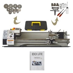 110V Precision Inch Thread Metal Lathe WM210V Variable Speed Lathe 8″*32″