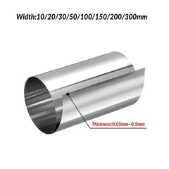 304 Stainless Steel Thin Plate Band Foil Sheet Metal Strip Roll 0.05mm – 0.5mm