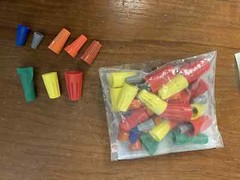 Utilitech Twist-On Wire Connectors, Multiple Sizes, Pack of 50
