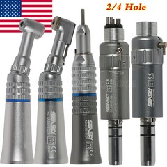 NSK Style Dental Slow Low Speed Handpiece Straight Contra Angle Air Motor 2/4 ns