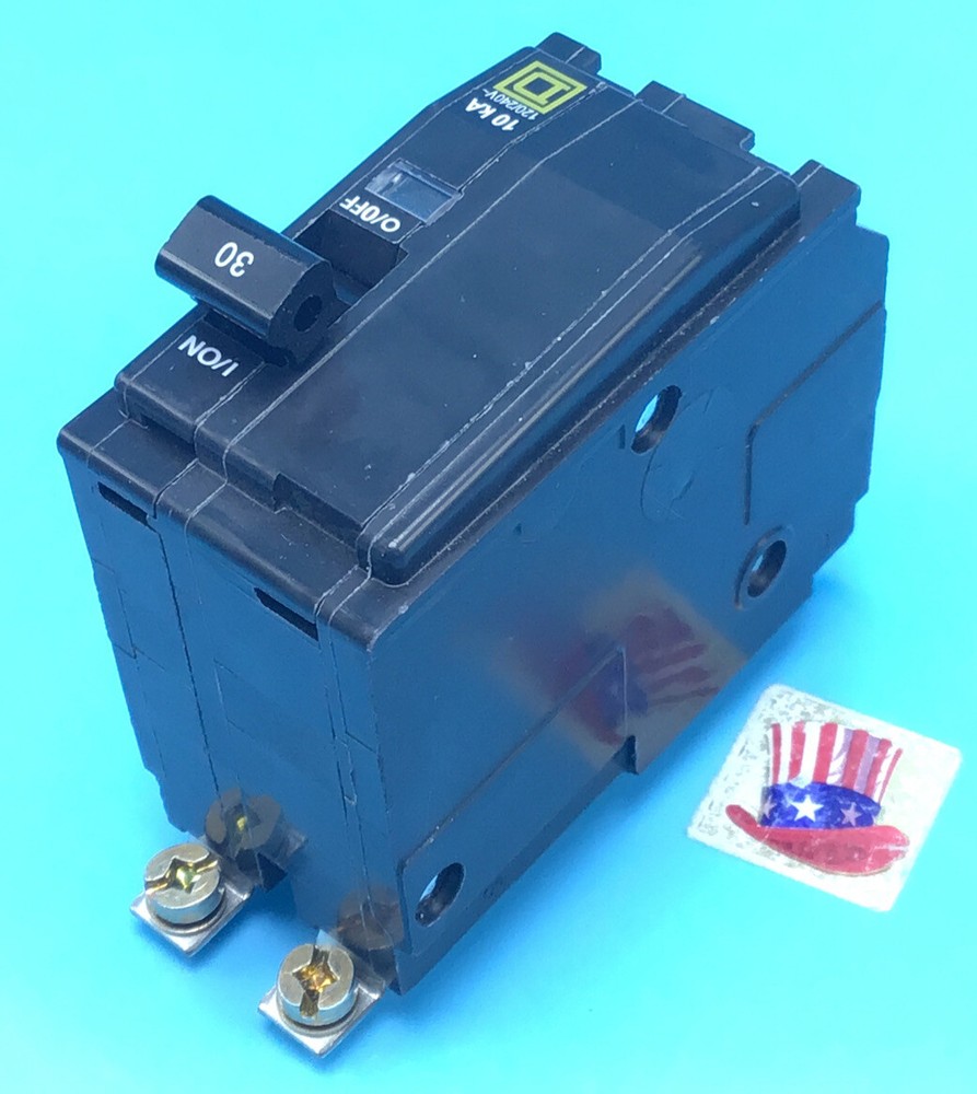 Circuit Breaker Square D QOB230 30 Amp 2 Pole for BOLT ON PANEL ONLY