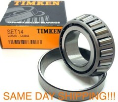 TIMKEN L44643/L44610 TAPERED ROLLER BEARING SET14 25.40×50.29×14.22 mm