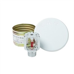 Concealed Pendent Fire Sprinkler Head DN15 R1/2 155°F 68°C K80 Cover Plate