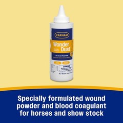 Farnam Wonder Dust Wound Powder, Blood Coagulant for 4 Ounce, Multicolored