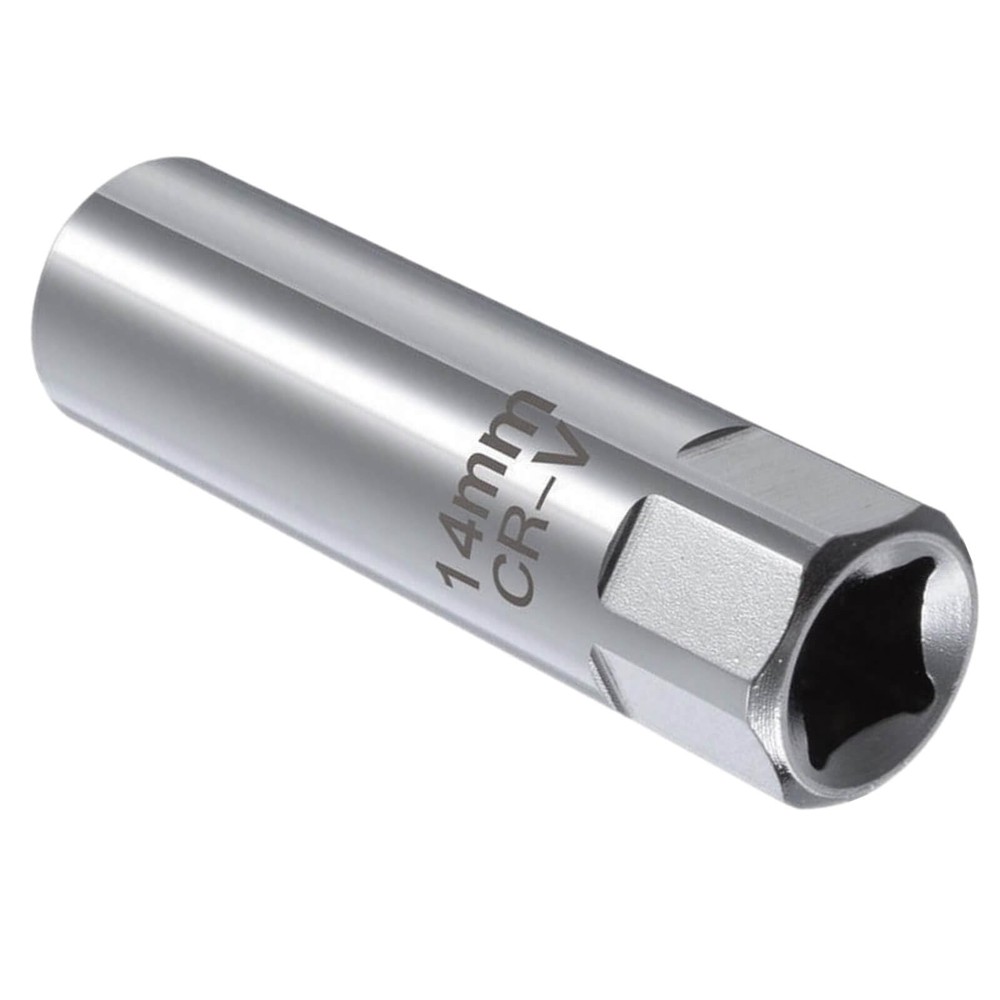 14mm 12 Point Spark Plug Removal Tool ，Thin Wall 3/8″ Spark Plug Socket Remova