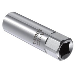 14mm 12 Point Spark Plug Removal Tool ，Thin Wall 3/8″ Spark Plug Socket Remova