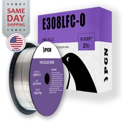 2-Lb E308LFC-O .035″ Stainless Steel Flux Cored Wire – Gasless MIG Welding Wire