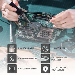 DC Power Supply For Milwaukee 18V Battery Adjustable Voltage Digital Display