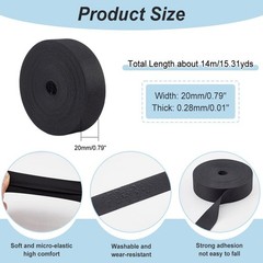 AHANDMAKER Waterproof Seam Tape for Jackets Flat 45.9Ft TPU Cloth Heat Sealin…