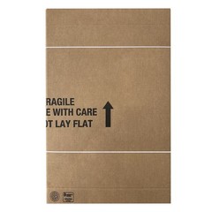 TV Moving Box 56-70 Inch TVs Double Wall Corrugated Sleeves Protective Packaging