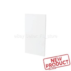1/8″ Thick Plastic Polypropylene Sheet 12″ x 48″ White Opaque Stock 4 Feet Long