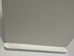 LACOSTE Eyewear Countertop Display Case Rack – Multi-Shelf Acrylic & Wood