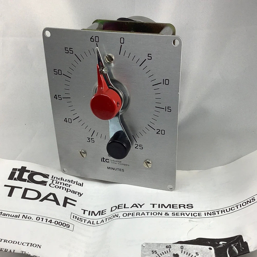 TDAF-60-MIN – ITC – AUTOMATIC RESET TIMER