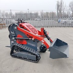 Mini SkidSteer Loader Tracked B&S EPA Gasoline Engine for Garden Landscaping NEW