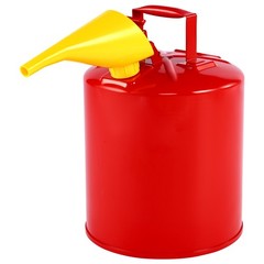 Uimoso 5 Gallon Red Safety Gas Can with Flame Arrester and Funnel