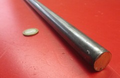 4140 Alloy Steel CF Rod, 13/16″ Diameter (-.003″) x 2 Ft Length