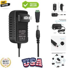 12V Power Supply, 12V 2A 24W Switching Power Supply Driver, Power Adapter, AC…