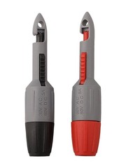 2PC Multimeter Piercing Clips for Live Wire Testing 2mm Female Jack Copper PA