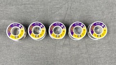 (5) 8oz LEAD-FREE SOLDER plumbing HARRIS PRODUCT .118″ 3mm STERLING 227g